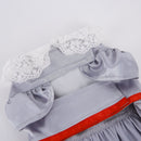 Pet Costume Pennywise It Dress White For Small Dog Cat Halloween Carnival Party Outfits