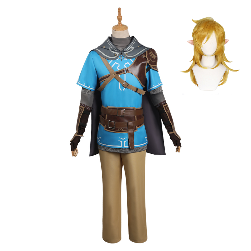 The Legend of Zelda: Tears of the Kingdom TOTK Link Cosplay Costume Halloween Carnival Suit