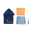 Solo Leveling 2025 Sung Jinwoo Blue Top Pants Full Set Outfit Carnival Halloween Cosplay Costume