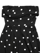 Cosplay Costume Susie Glass The Gentlemen (2026) Polka Dot Jumpsuit Hat Set Black Women Halloween Carnival Party Outfits
