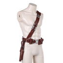 Accessories Din Djarin Mando Wristband Gloves Cloak Bag Belt Knee-pad Leather Men Halloween Carnival Party Kit