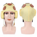 Cosplay Costume Pocoloco Steel Ball Run Top Pants Hat Set Yellow Men Halloween Carnival Party Outfits