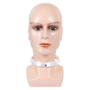 Cosplay Accessory Sua Till Alien Stage Neck Collar White Halloween Carnival Party Prop