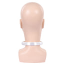 Cosplay Accessory Sua Till Alien Stage Neck Collar White Halloween Carnival Party Prop