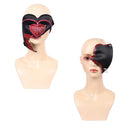 Mask Sua Mizi Zombie Stage (2026) Face Cover Red Halloween Carnival Party Accessories