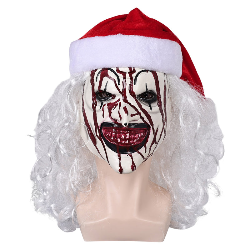 Terrifier 3 (2024) Art the Clown Bloody Mask Halloween Carnival Costume Accessories