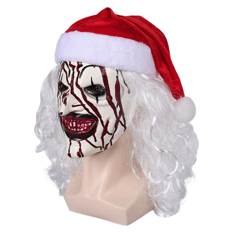 Terrifier 3 (2024) Art the Clown Bloody Mask Halloween Carnival Costume Accessories