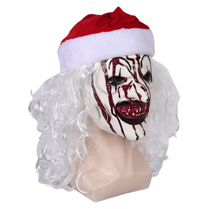 Terrifier 3 (2024) Art the Clown Bloody Mask Halloween Carnival Costume Accessories