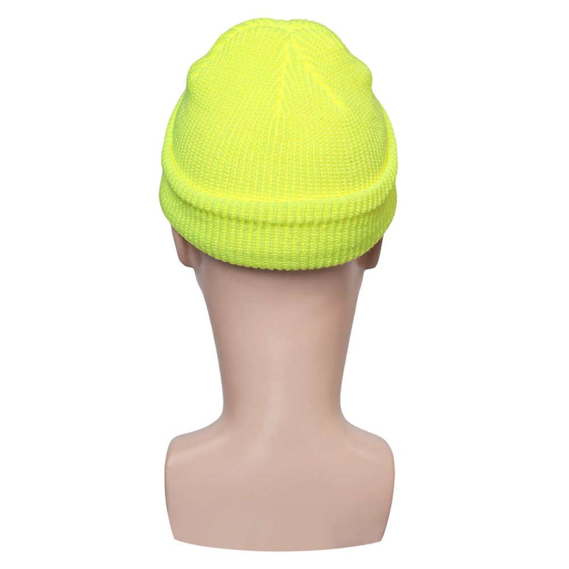The Fall Guy Movie Colt Seavers Yellow Knitted Hat Cosplay Hat Halloween Carnival Costume Accessories