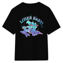 Hazbin Hotel Alastor Angel Husk Black T-shirt Party Carnival Halloween Cosplay Costume Original Design