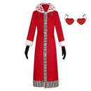 Hazbin Hotel Valentino Red Suit Party Carnival Halloween Cosplay Costume