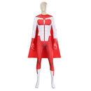 Invincible Omni-Man Nolan Grayson Red Zentai Jumpsuit Carnival Halloween Cosplay Costume