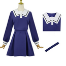 Cosplay Costume Kagari Mimi Lizzy Seiran Totsuki Sheena I Want to Love You Till Your Dying Day (2026) Sailor Fuku Uniform Blue Women Halloween Carnival Party Outfits