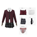 The Naked Gun (2025) Frank Drebin Jr. Red Outfit JK Uniform Carnival Halloween Cosplay Costume