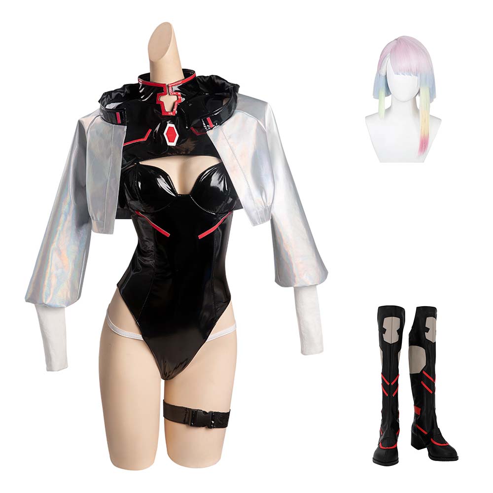 Cyberpunk: Edgerunners-Lucy Cosplay Costume Original Design Bunny Girl