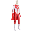 Invincible Omni-Man Nolan Grayson Red Zentai Jumpsuit Carnival Halloween Cosplay Costume