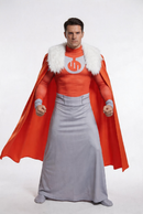 Cosplay Costume Thragg Invincible Season 4 Fullset Red Men Halloween Carnival Party Outfit