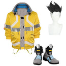 Cyberpunk-David Martinez Cosplay Costume Coat Outfits Cosplay Wig Shoes Full Set Halloween Carnival Party Suit