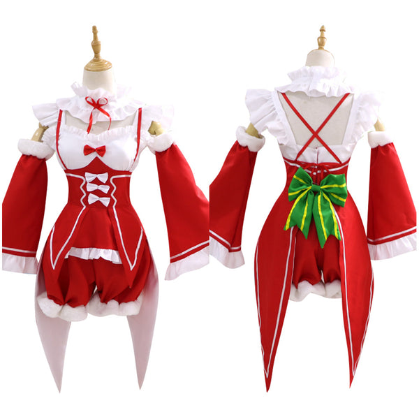 Anime Cosplay Ram Cosplay Costume Christmas Dress Outfits Halloween Carnival Suit