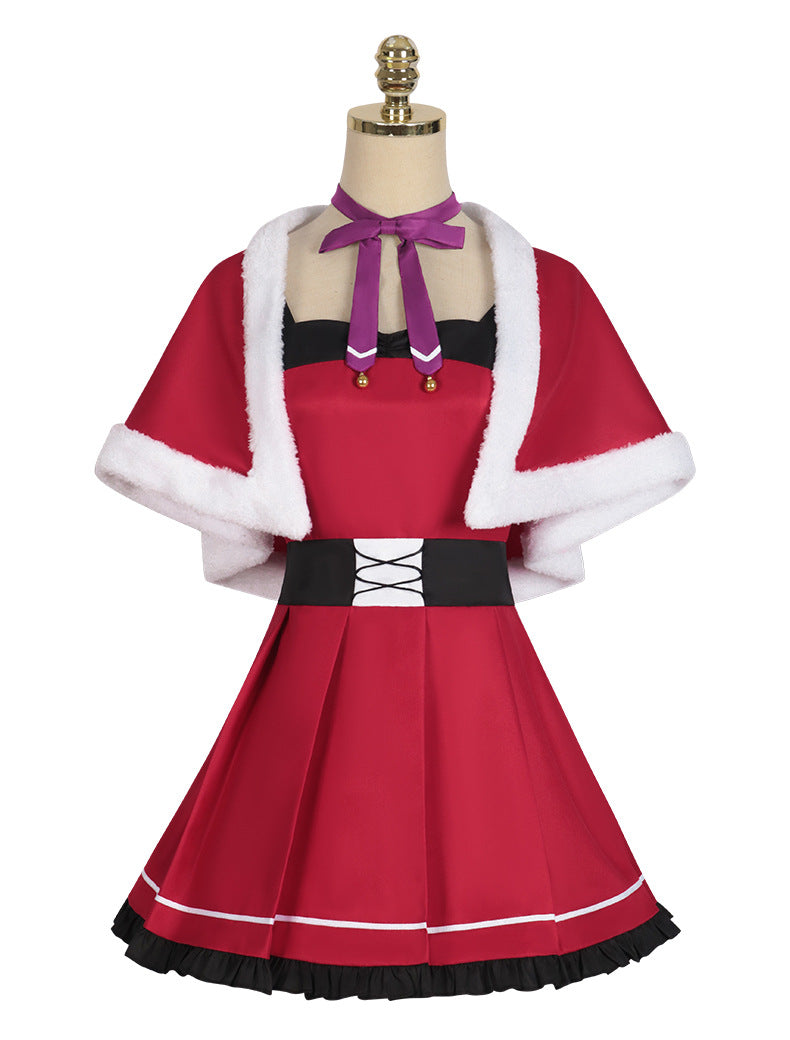 Anime Oshi No Ko Hoshino Ai Dress Christmas Outfits Halloween Party Carnival Suit Cosplay Costume
