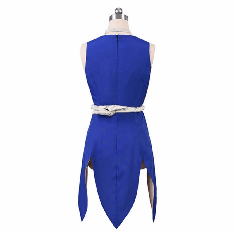 Women Blue Dress Party Carnival Halloween Cosplay Costume