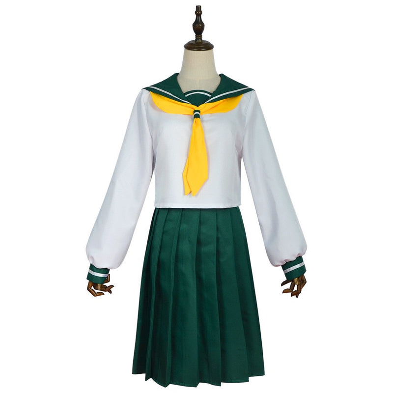 Gushing over Magical Girls Hiiragi Utena Women Green Uniform Wig Set Cosplay Costume