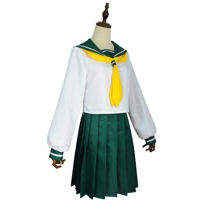 Gushing over Magical Girls Hiiragi Utena Women Green Uniform Wig Set Cosplay Costume