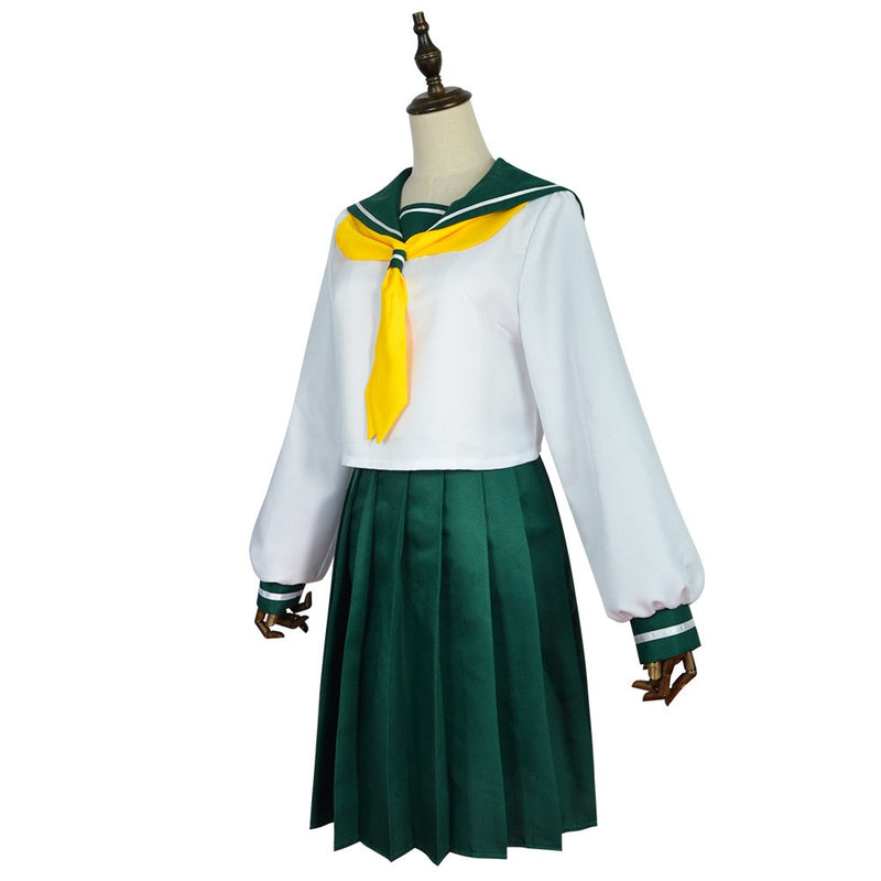 Gushing over Magical Girls Hiiragi Utena Women Green Uniform Wig Set Cosplay Costume