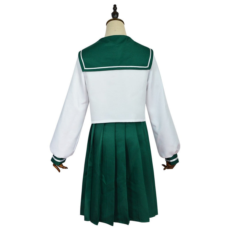 Gushing over Magical Girls Hiiragi Utena Women Green Uniform Wig Set Cosplay Costume