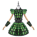 SIX Anne Boleyn Women Green Dress Carnival Halloween Cosplay Costume