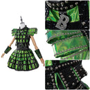 SIX Anne Boleyn Women Green Dress Carnival Halloween Cosplay Costume