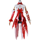 Wuthering Waves Phrolova Women Red Dress Full Set Carnival Halloween Cosplay Costume