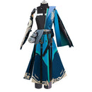 Wuthering Waves Jiyan Blue Outfit Carnival Halloween Cosplay Costume