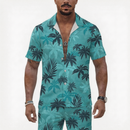 Cosplay Costume Tommy GTA Vice City Hawaii Shirt Blue Men Halloween Carnival Party Outfits