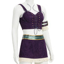 Cosplay Costume Nico Robin One Piece Season 2 Fullset Purple Women Halloween Carnival Party Outfit