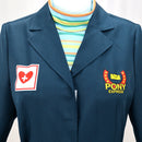 Mouthwashing Anya Women Blue Jumpsuit Carnival Halloween Cosplay Costume