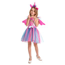 Toddler Kids Pink Fairy Dress Outfit for Girls Carnival Halloween Cosplay Costume