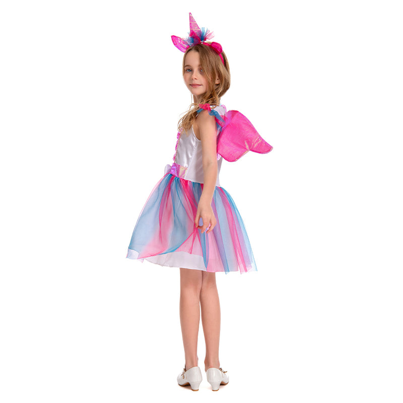 Toddler Kids Pink Fairy Dress Outfit for Girls Carnival Halloween Cosplay Costume Toddler Kids Pink Fairy Dress Outfit for Girls Carnival Halloween Cosplay Costume