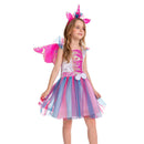 Toddler Kids Pink Fairy Dress Outfit for Girls Carnival Halloween Cosplay Costume