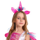Toddler Kids Pink Fairy Dress Outfit for Girls Carnival Halloween Cosplay Costume