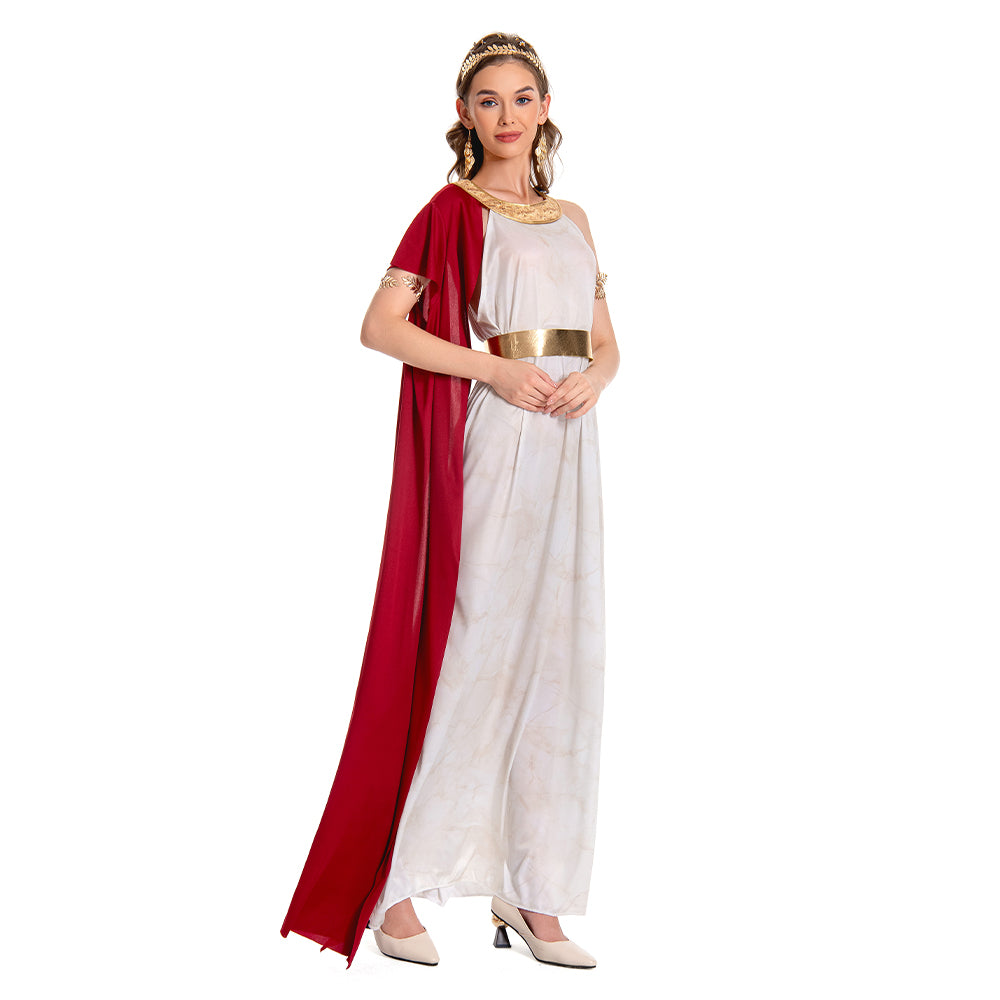 toga dress Women Toga Costume Greek Goddess White Dress Renaissance Outfit Carnival Halloween Cosplay Costume