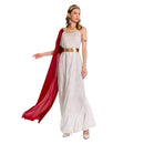 Women Toga Costume Greek Goddess White Dress Renaissance Outfit Carnival Halloween Cosplay Costume