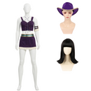 Cosplay Costume Nico Robin One Piece Season 2 Fullset Purple Women Halloween Carnival Party Outfit