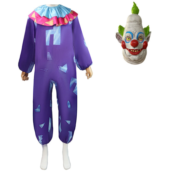 Killer Klowns From Outer Space Jumbo Purple Outfit Party Carnival Halloween Cosplay Costume