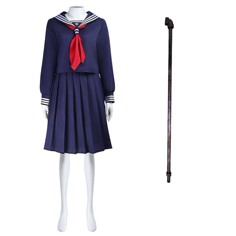 Silent Hill f Shimizu Hinako Blue Outfit Women Carnival Halloween Cosplay Costume