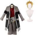 Gachiakuta Enjin Fullset Outfit Men Halloween Carnival Party Cosplay Costume