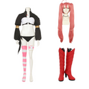 Tensei shitara Slime Datta Ken Season 3Milim Nava Women Black Outfit Wig Shoes Full Set Cosplay Costume