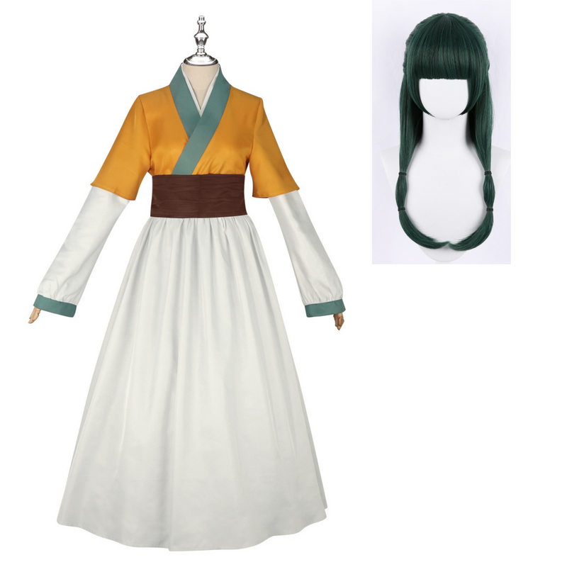 Kusuriya no Hitorigoto Maomao Women White Dress Party Carnival Halloween Cosplay Costume