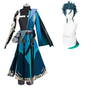Wuthering Waves Jiyan Blue Outfit Carnival Halloween Cosplay Costume