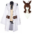 Cosplay Costume Agnes Tachyon Beginning of a New Era Fullset White Women Halloween Carnival Party Outfits